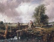 A voat passing a lock John Constable